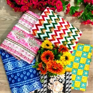 মাত্র ১২০০ টাকায় ৫ সেট থ্রি-পিস!